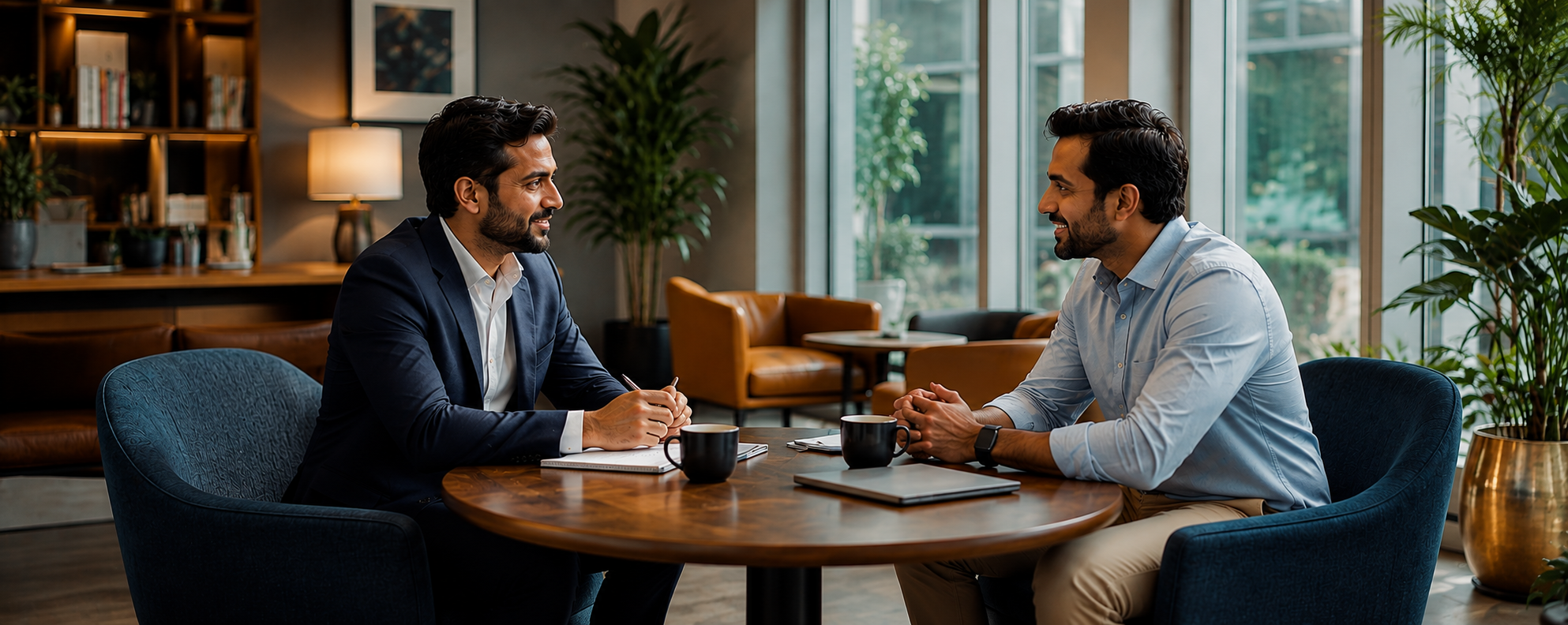 Apexcel Global Solutions client consultation and meeting environment