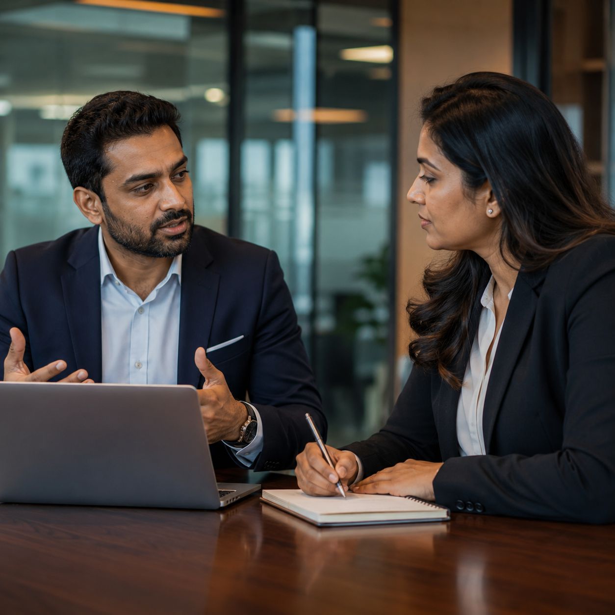 Discovery and role briefing with hiring stakeholders at Apexcel Global Solutions