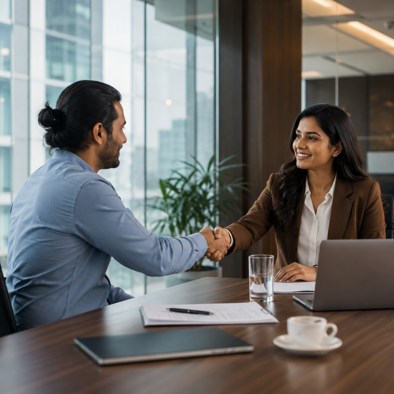 Talent network constellation representing executive recruitment reach
