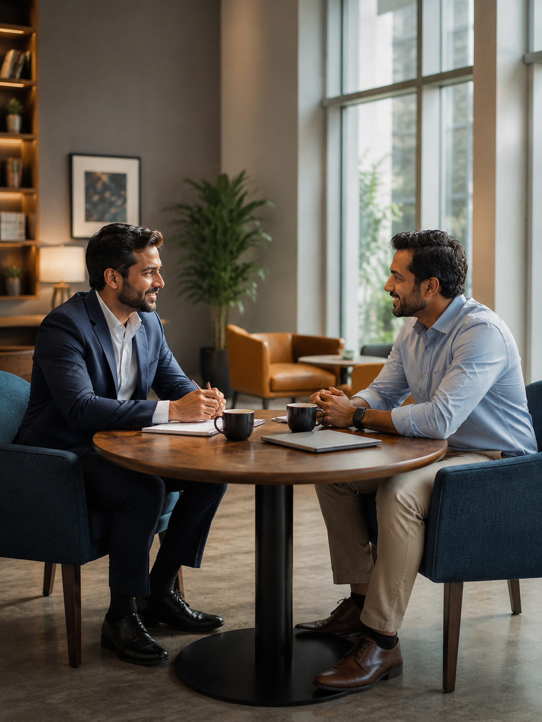 Senior consultant at Apexcel Global Solutions in environmental corporate portrait